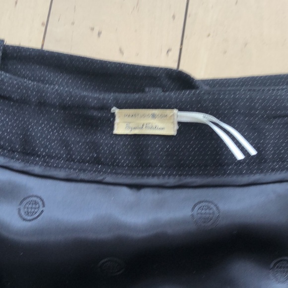 MAX STUDIO SPECIAL EDITION BLACK ZIP FRONT SKIRT Size6 - Picture 5 of 7